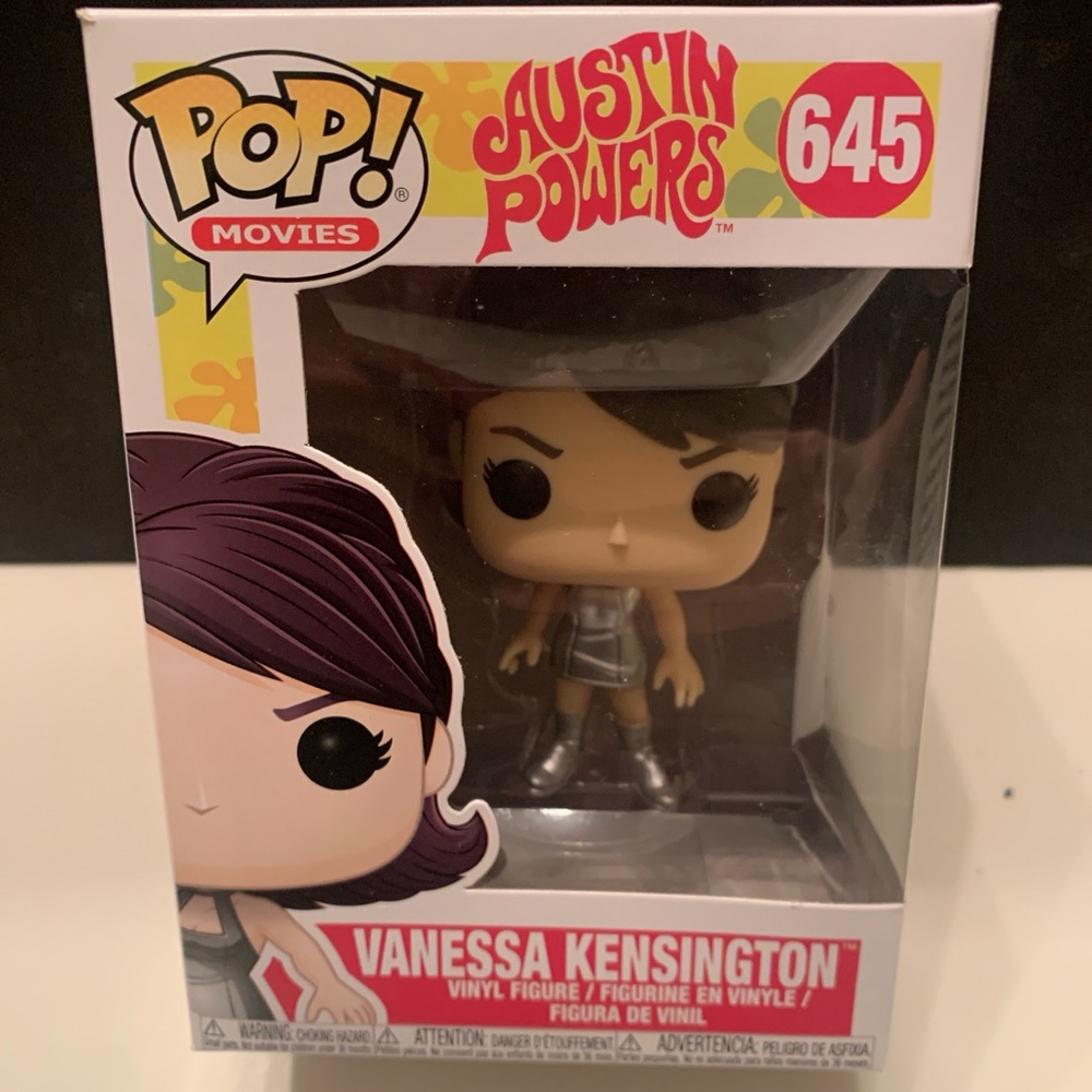 Funko Pop Vanessa Kensington Figure with Purple and Black